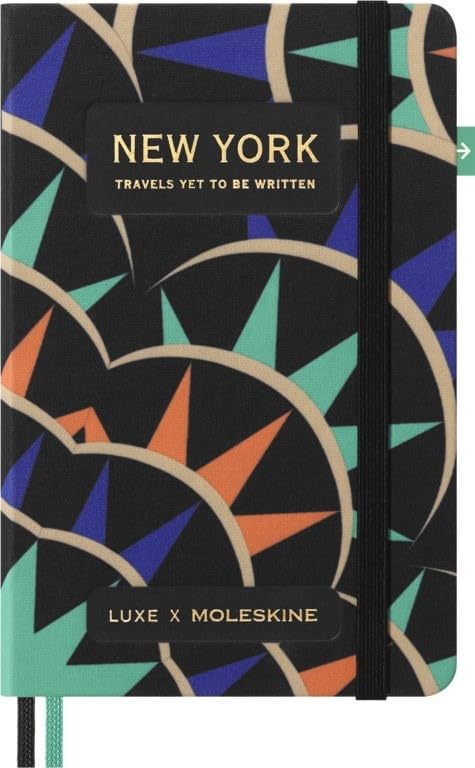 Moleskine LUXE x Moleskine New York City Notebook, Hardcover, Pocket Size, Lined, CNLCNY