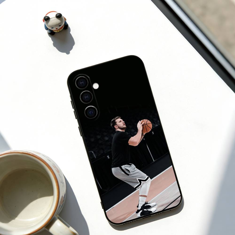 Luka Doncic Phone Case For Samsung Galaxy A73,A72,A71,A70,A53,A52,A51,Others Soft Black Cover