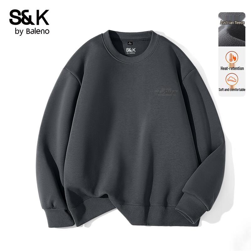 

Baleno S&K Men s American Style Crewneck Sweatshirt 2XL