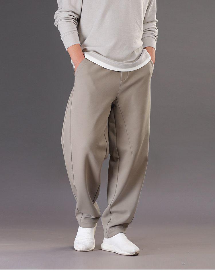 Men's Chinese Style Loose Casual Pants - Thick Autumn/Winter Long Trousers, Plus Size, National Tide Sportswear