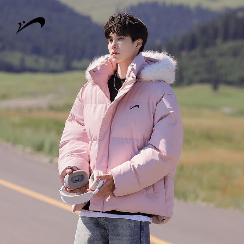 

Мужская зимняя стеганая куртка с капюшоном Guirenniao L