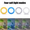 Macro Photography Rings Light With LCD Screen 7 Lighting Mode 8 Rings Adapters For Enhanceds 3D Imaging Effects