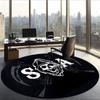 Sons Of Anarchy (5) Round Office Rug Decorative Floor Rug for Office Bedroom Living Room and Home Space
