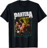 Pantera Hard Rock Metal Koszulka, Kolczasta Koszulka Slim Fit, Prezent dla Fanów Koszulka Unisex