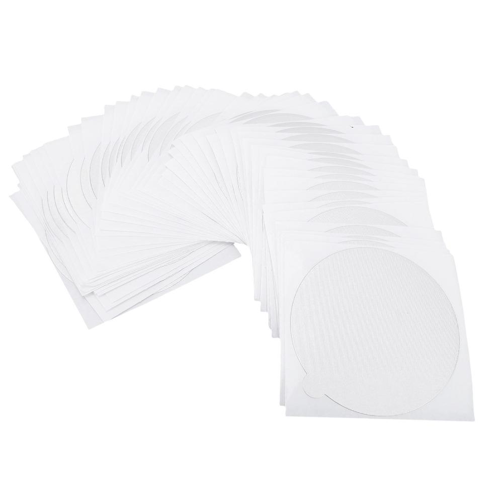 50pcs set Self Adhesive Aluminum Foil Lids Portable Aluminum Foil Sealing Stickers For Yogurt Cups