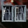 Halloween Horror Decoration Scary Ghostly Door Curtain For Window Party Background Hanging Fabric Polyester Washable