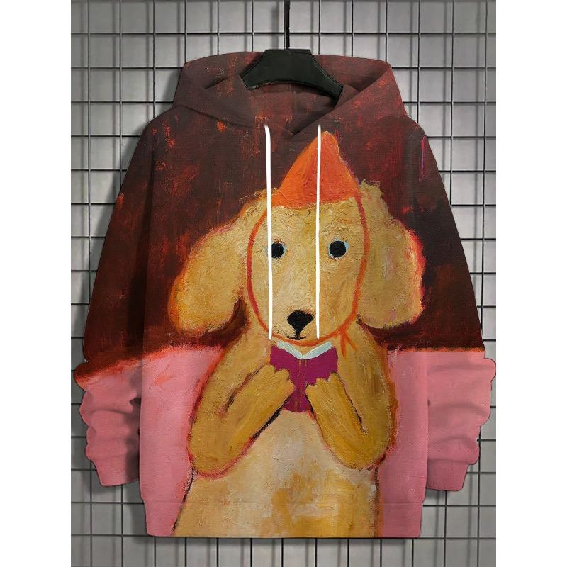 Autumn and Winter New Men's 3D Full Body Print Japanese Black Cat Hoodie Unisex Casual Fashion Men's Hoodie Street Men's Tops