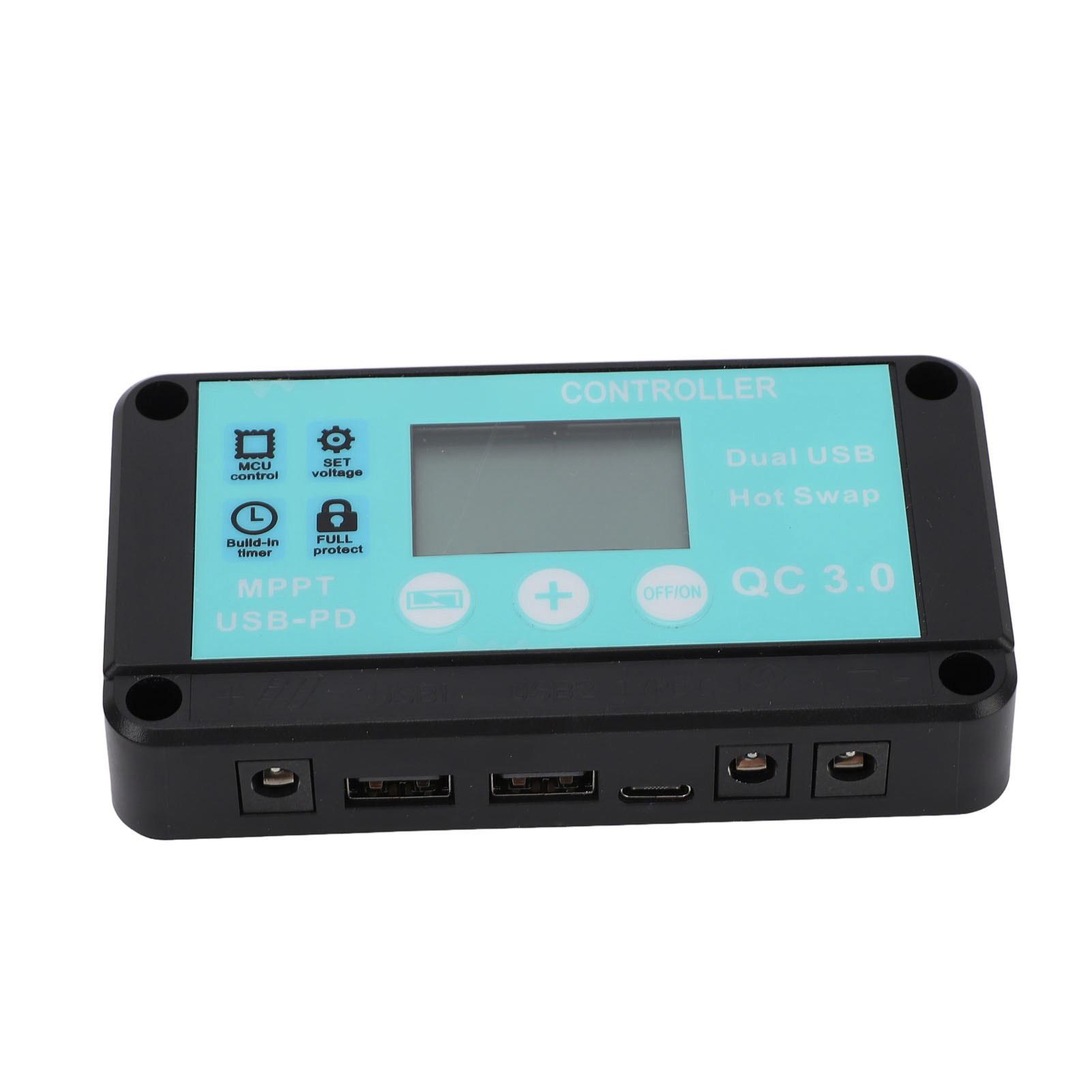 

Складная солнечная панель ETFE с контроллером 60A, комплект разъемов OBD, 60 Вт, двойной USB, 12 В, водонепроницаемость IP68 для телефона, автомобиля, улицы