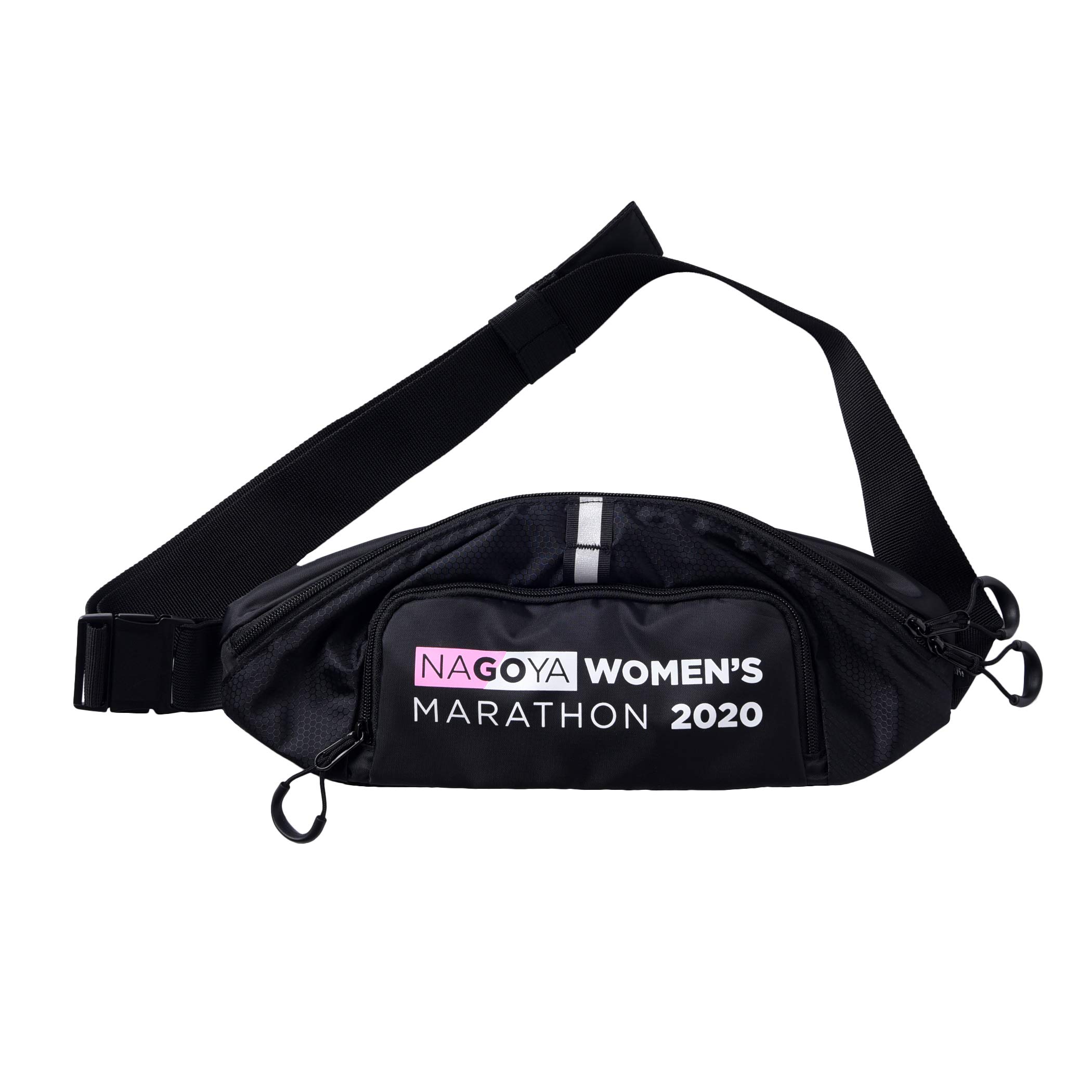 

Nagoya Marathon Waist Pouch JABR0669 BK Black Free Size [New Balance] Women s