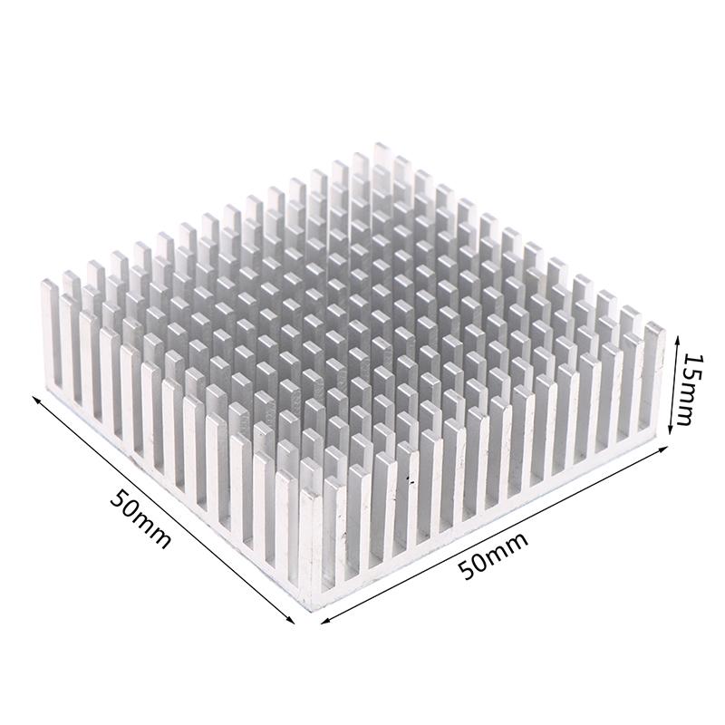 

50*50*15 мм алюминиевая панель радиатора радиатор процессора мощность IC чип охладитель радиатор