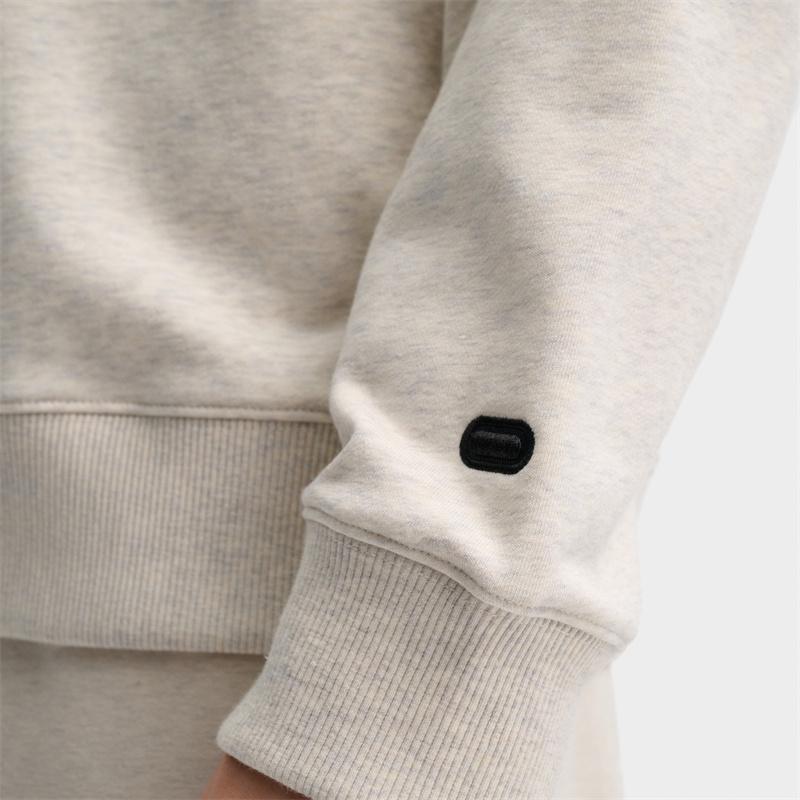 New FILA Sweatshirt Men's Light Khaki Heather Gray F11M435207FLK
