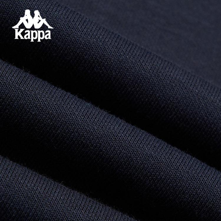 Kappa back-to-back cardigan sweatshirt, autumn and winter women's sportswear, hooded top, jacket