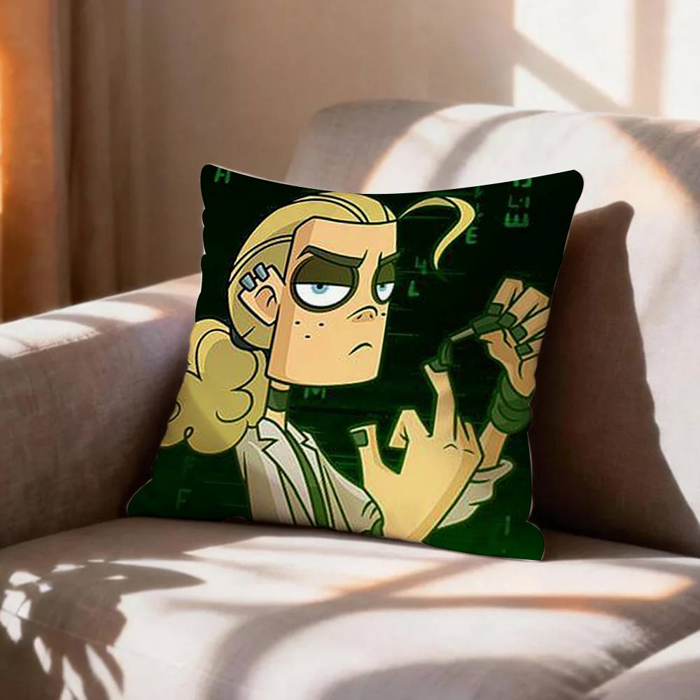 COOL MMetal Family DDee  Pillow Case Pattern Printed Pillowcase For Living Room Sofa Cushion Cover