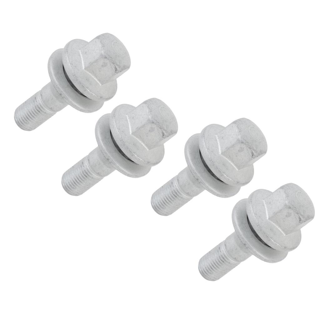 4 Pcs Wheel Bolt Nut Metal 540567 Long Durability Car Wheel Bolts Replacement for 206 207 208 308