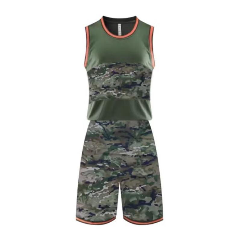 

KUIDUN Quick-Dry Ink Wash Basketball Uniform Set 3XS