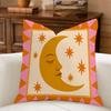 Polyester Retro 70s Animal Cushion Cover Natural Breathable Durable Printed Decor Pillow Case Sofa Bedroom Decor PillowCover