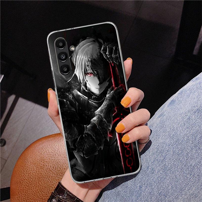 Fate Zero Stay Night Saber Phone Case For Samsung Galaxy A17 A16 A15 A14 A13 A57 A56 A55 A54 A53 A37 A36 A35 A34 A33 A26 A25 A24