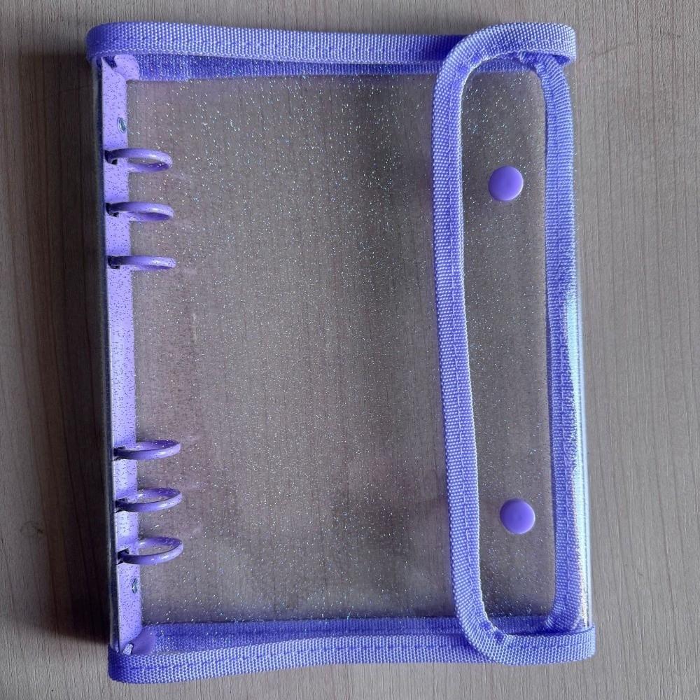 PVC Photo Storage Book A5 Card Organizer Holder Practical Loose Leaf Binder  for Idol Cards