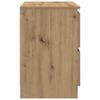 TV Cabinet in Artisan Oak Finish 60 x 35 x 54 cm Particleboard