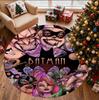 Batman Pattern Round Rug, Indoor/Outdoor Mat, for Picnic, Gameroom, Bedroom, Office, Living Room, Home Decor Carpet, Birthday Gift