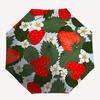 1pc Strawberry Pattern Automatic Open/Close Umbrella - Compact Travel Umbrella, Gift for Birthday, Holiday Yy260106078