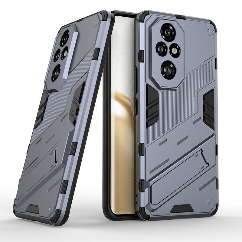 Applicable to Huawei Honor 200Pro punk mobile phone case Honor 100Pro bracket Honor 90 anti-drop 80 protective case