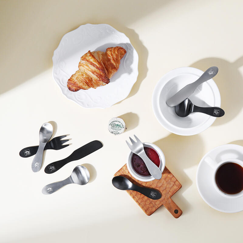 Süßes Dessertmesser Silber