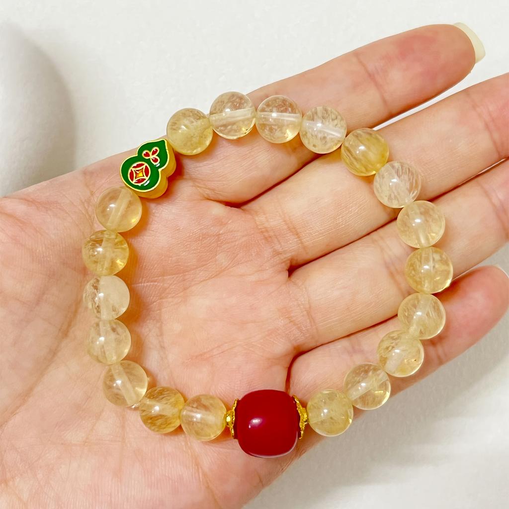 8mm Round Beads Chalcedony Bracelet for Women Natural Stone Beaded Bracelets Handmade Stretch Bangle DIY Jewelry Gifts