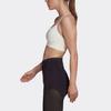 Adidas Letter Logo Print Low-Impact Sports Bra Women Underwear White GH7358