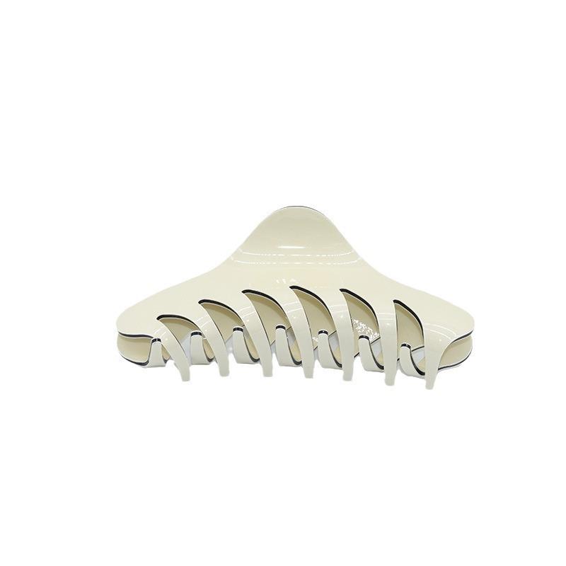 1pc New French Acetate Claw Clip for Women, Large Size, Rear Head, Hair Clip for Thick Hair, High-