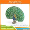 Wild Bird Peafowl Model For Children Educational Toy With Pvc Material