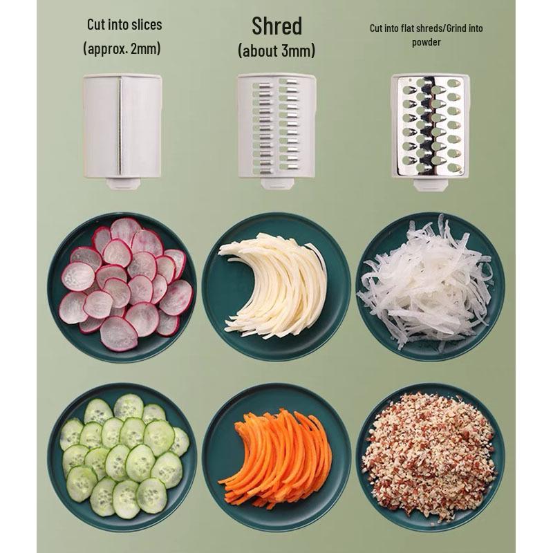 Multifunctional Vegetable Slicer & Grater with Hand Guard