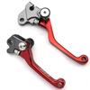 Krace CNC Motocross Motor Cross Dirt Bike Pivot Brake Clutch Lever Set for Honda