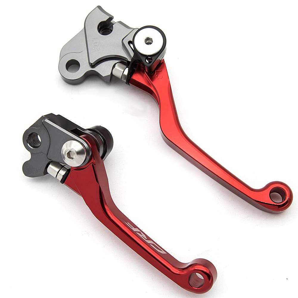Krace CNC Motocross Motor Cross Dirt Bike Pivot Brake Clutch Lever Set for Honda