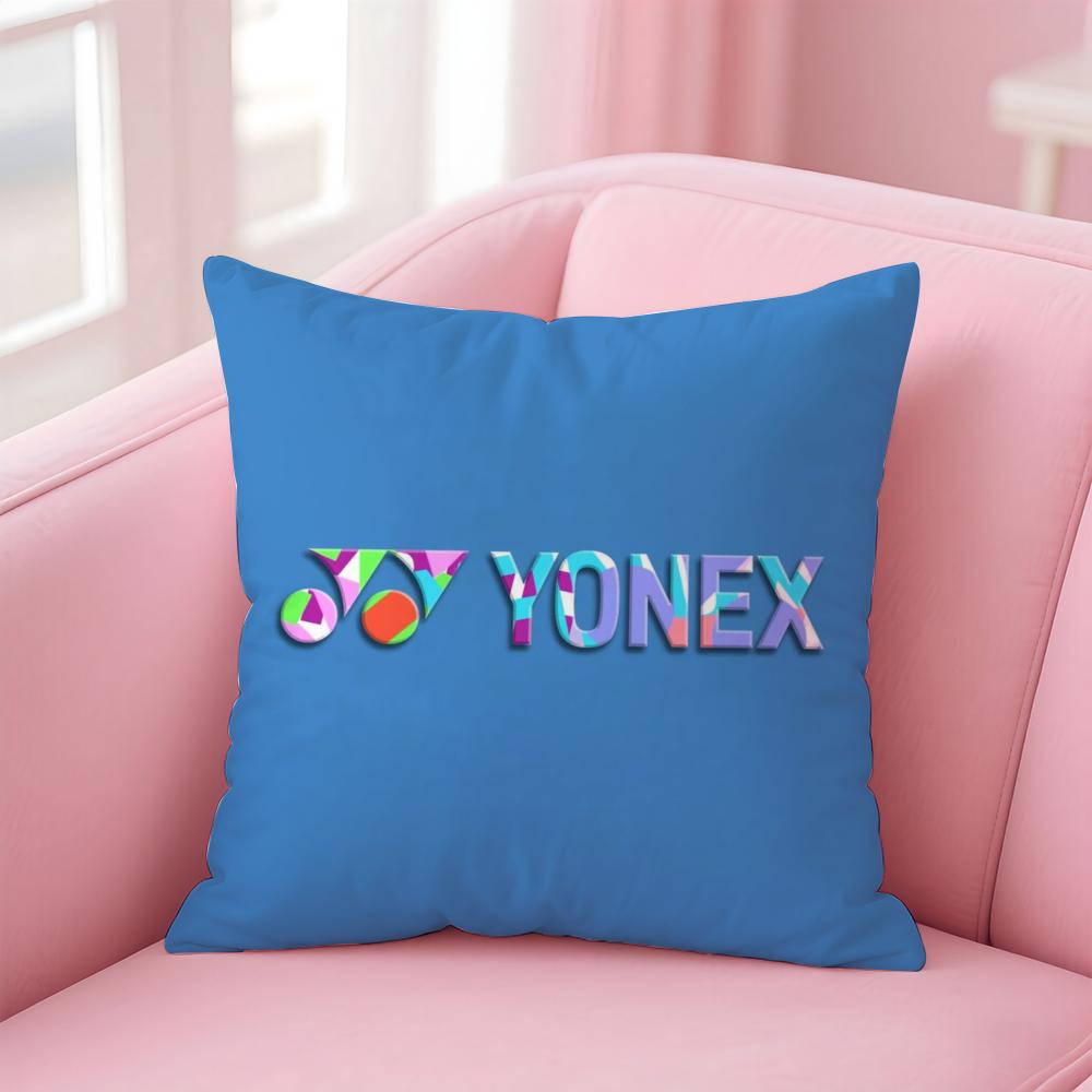 

Luxury Y-YonexS Cushion Cover Comfortable Reversible Pillow Cover Ideal for Car Sofa Bedroom & Beyond 12x12Inch