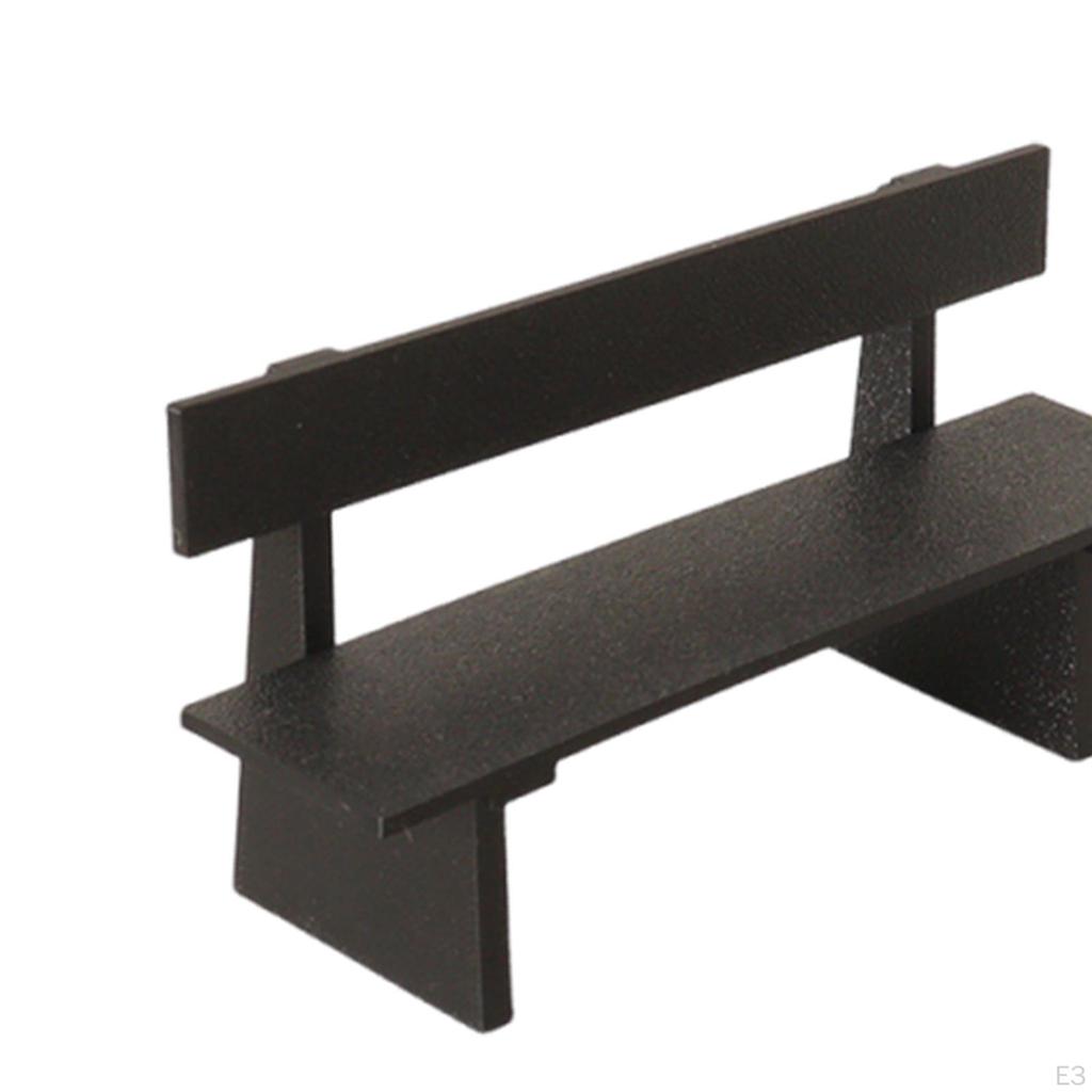 Miniature Dollhouse Table Chair Doll House Decor Scene Pretend Toy Furniture Versatile for