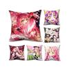 Wunderschöne Mädchenfigur Kissenbezug 45x45cm Anime-Fans Anime Demon Slayer Kissenbezug Kanroji Mitsuri Kissenbezug Anime
