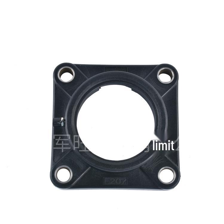 High-Quality Outer Ball Plastic Bearing Housing, F200 Series, PBT Material.