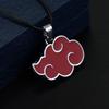Naruto Akira Organization Red Cloud Pendant Alloy Necklace for Men and Women