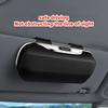 Auto-Brillenbox, tragbarer Auto-Sonnenbrillenhalter im Auto, Brillenetui, Sonnenblende, Auto-Linsenhalter