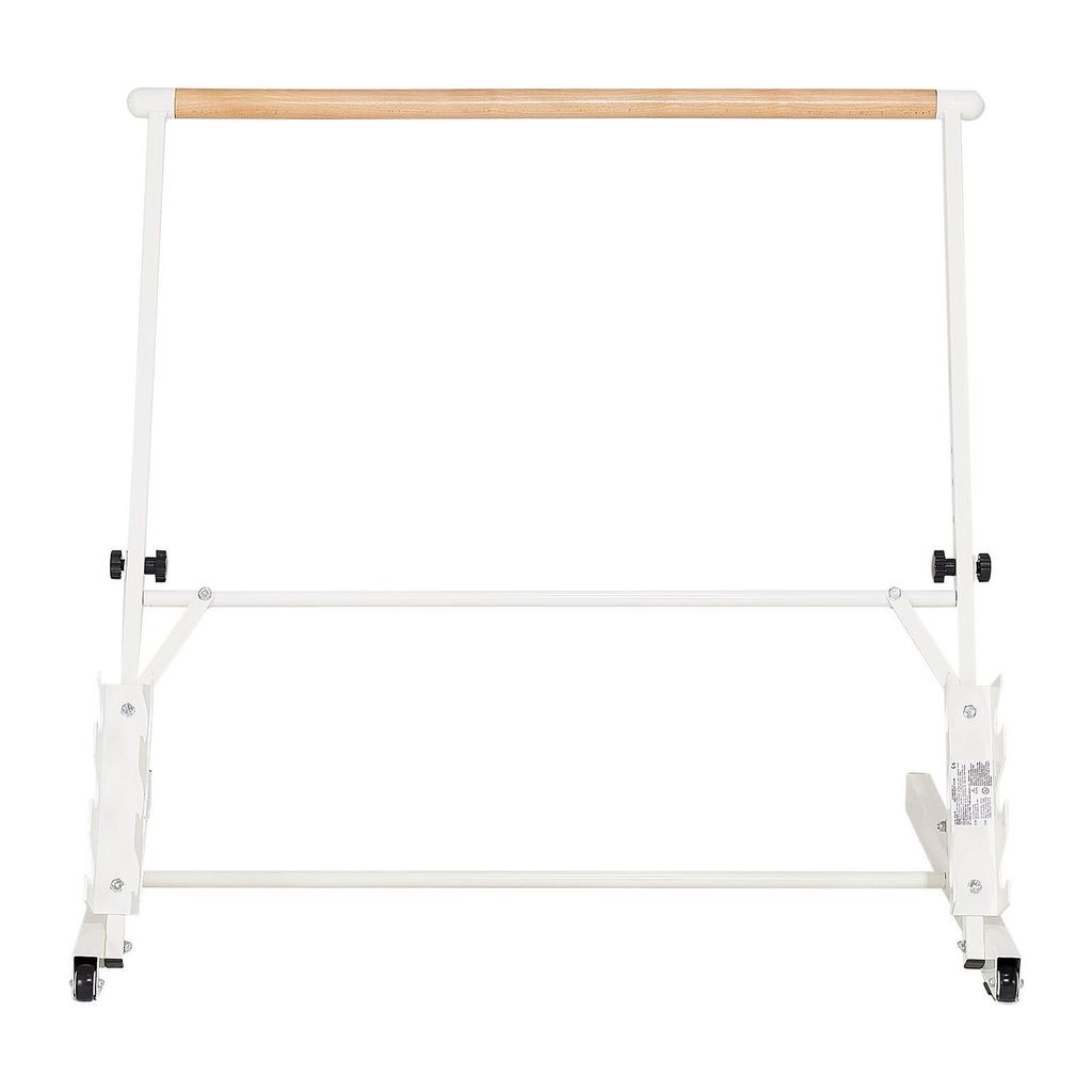 Barra de Ballet, Barra de Ballet Portátil de Pie, Equipo de Ejercicio para Fitness en Casa para Abdominales, Brazos, Fuerza y Cardio, Plegable Fácil de Guardar Estiramiento