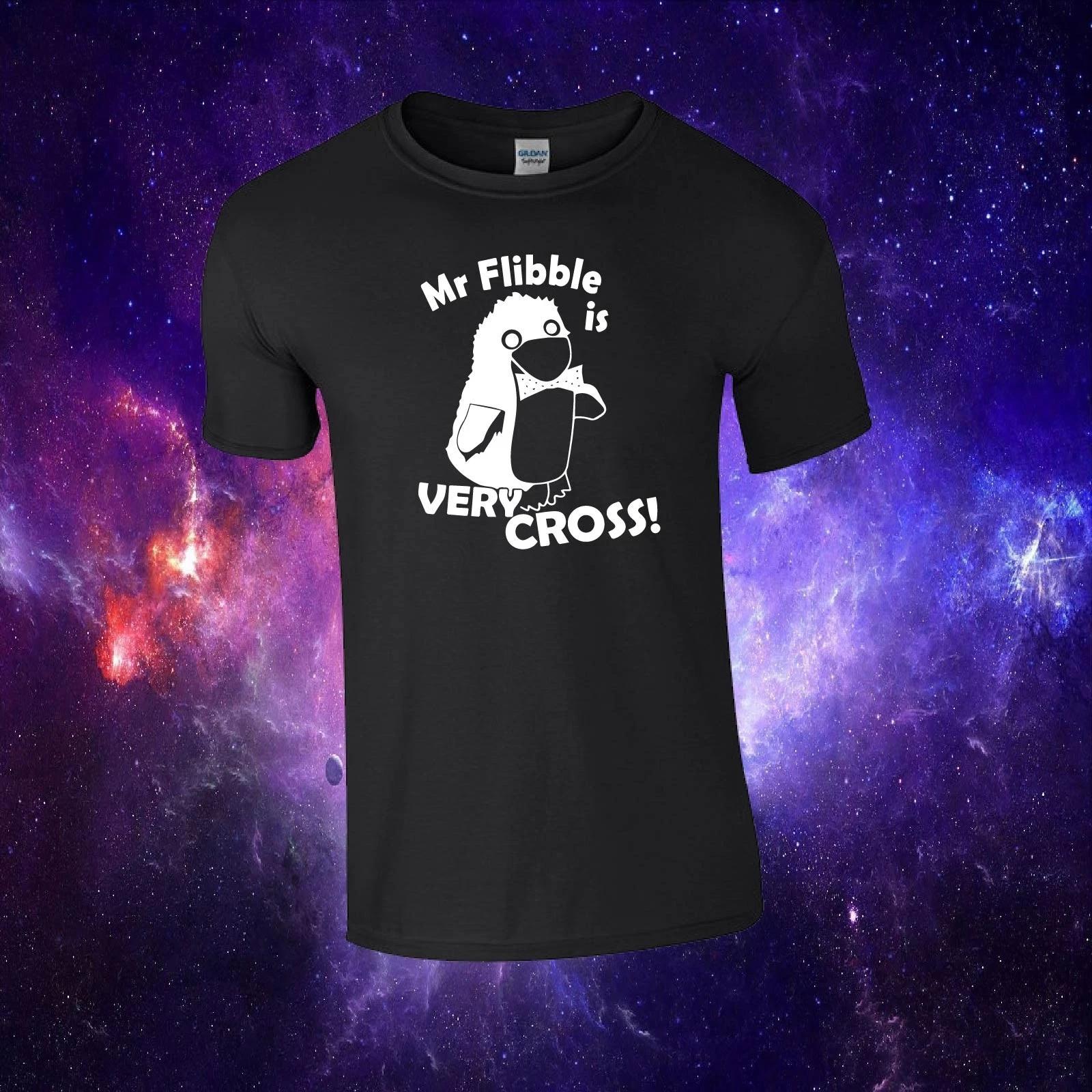 Mr Flibble Is Very Cross! Red Dwarf Inspired Funny Gift Kids/Adults Top T-shirt 3XL