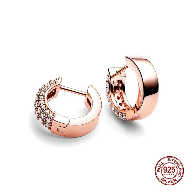 Copper Exquisite Sun & Moon Earrings Women Jewelry Luxury Gifts Original Design Lnfinity Heart Stud Earrings Fashion Jewelry