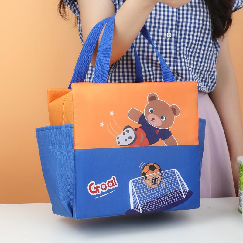 Borsa termica per il pranzo di grande capacità, in tessuto Oxford, per conservare gli alimenti, borse da picnic, borse frigo portatili