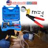 Hand-Held Brake Fluid Bleeder Universal Vacuum Pressure Pump Tester Set Car