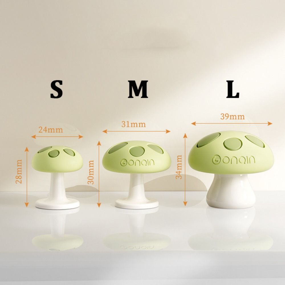 Adhesive Toilet Press Button Mushroom Shaped Toilet Presser Universal Water Tank Push Switch