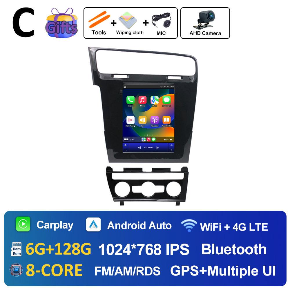 Pentru Volkswagen Golf 7 2014 2015 2016 2017 2018 Navigație GPS Android Auto DSP Stereo Car Audio Video Player Multimedia Nr. 2 din