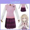 Danganronpa V3 Akamatsu Kaede Cosplay Costume Full Set Exquisite Uniform Design