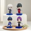Set de Figurines Anime Aixlan Blue Lock 9cm Rin Itoshio Nendoroid #1998 Yoichi Isagi Poupée Nagi Seishiro Figurine PVC Jouets de Collection