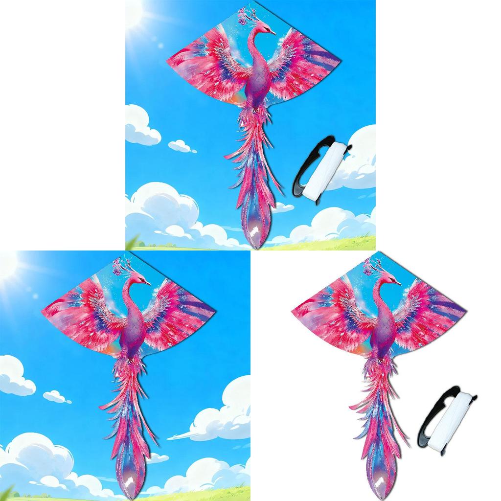 Phönix-Drachen aus Polyester für Kinder zum Fliegen im Freien und als Geschenk